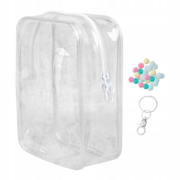 Organizer a sospensione trasparente per esposizione e protezione di miniature e bambole 15 cm