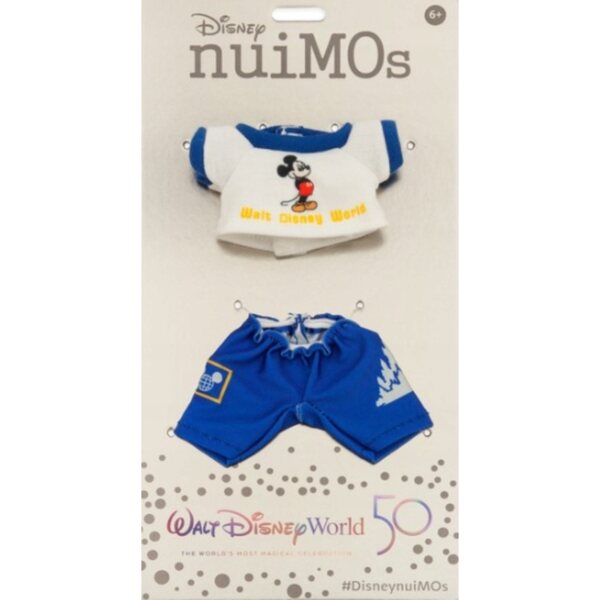 Blau-weißes Kleid für nuiMOs Walt Disney 50. Jubiläumspuppe