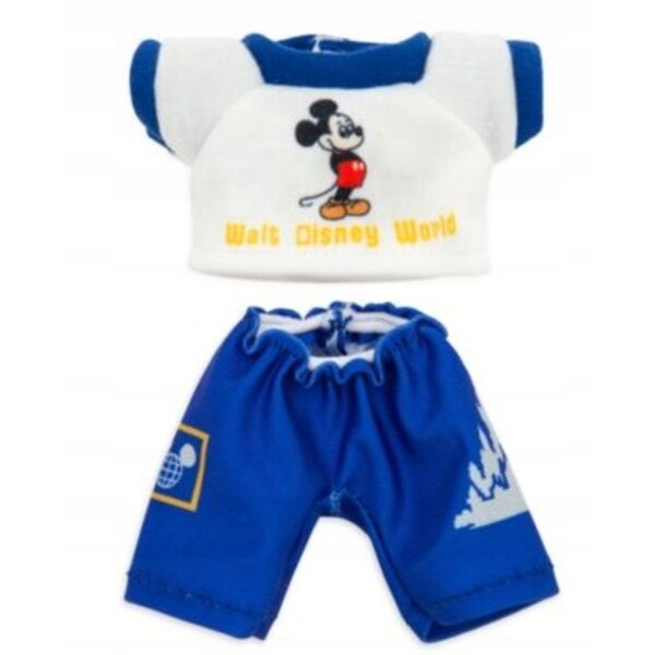 Blau-weißes Kleid für nuiMOs Walt Disney 50. Jubiläumspuppe