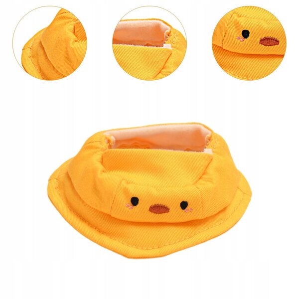 Cappello in peluche per bambole da 17 cm: accessori eleganti per giocare e travestirsi