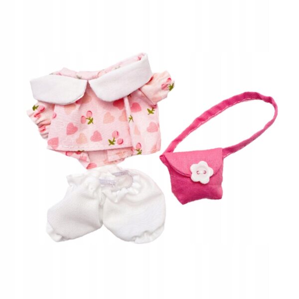 Mini 6 pollici vestiti per bambole abiti comodi rosa regalo per bambini