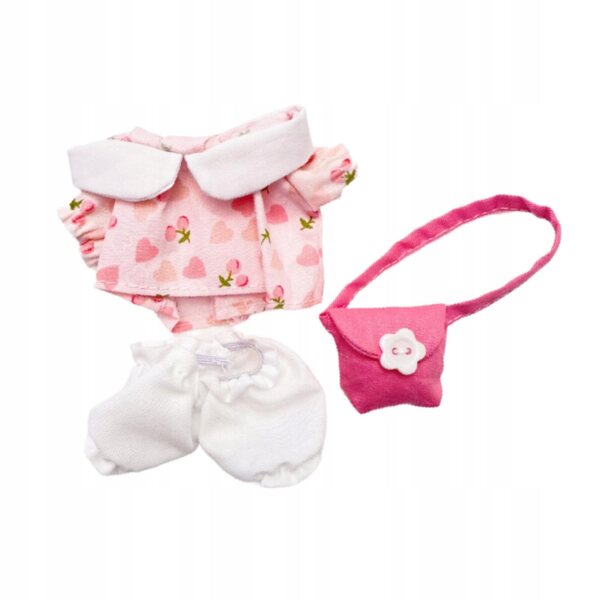 Mini 6 pollici vestiti per bambole abiti comodi rosa regalo per bambini