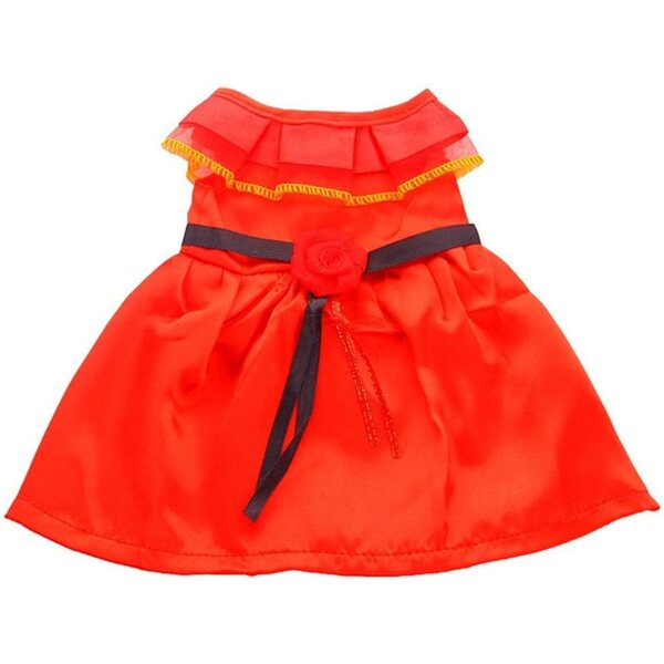 Abito con Fiocco per Bambola Americana 18 pollici - Costume Casual Moda Bambole