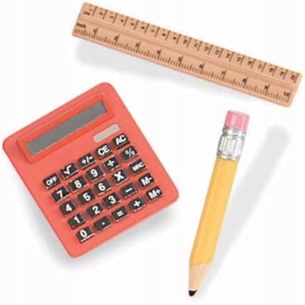 Abbigliamento scolastico per bambola 46 cm Our Generation con accessori matematici