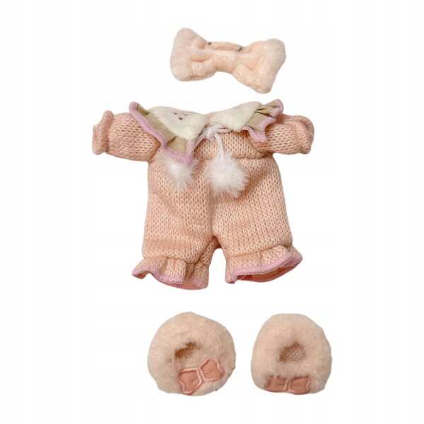 Plüschkleidung für 17-cm-Puppen – weiche und dekorative Modeaccessoires