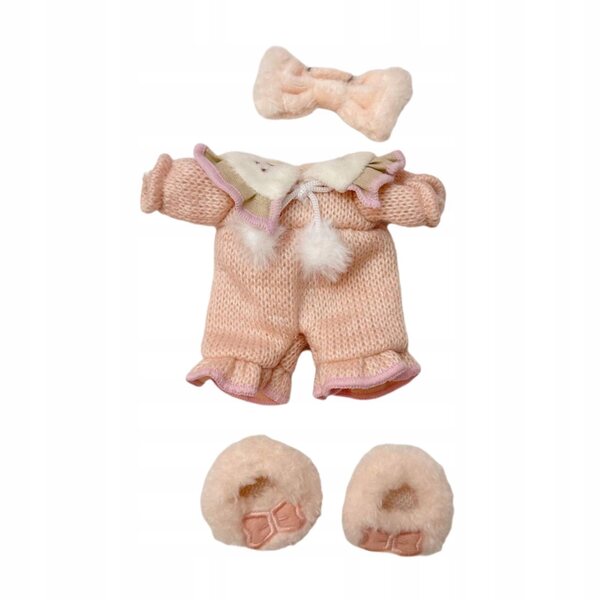 Plüschkleidung für 17-cm-Puppen – weiche und dekorative Modeaccessoires