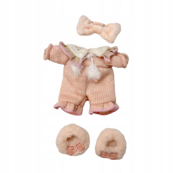Plüschkleidung für 17-cm-Puppen – weiche und dekorative Modeaccessoires