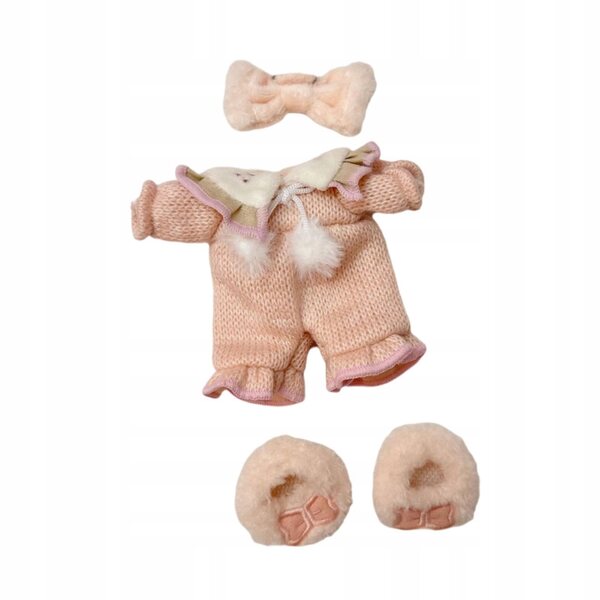 Plüschkleidung für 17-cm-Puppen – weiche und dekorative Modeaccessoires