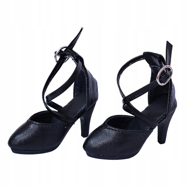Sandali con tacco in scala 1:4 per bambole e action figure femminili