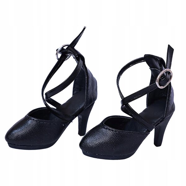Sandali con tacco in scala 1:4 per bambole e action figure femminili