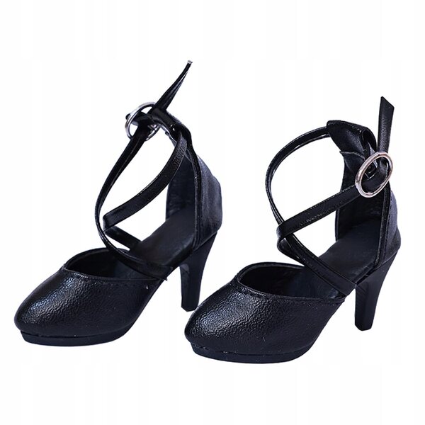 Sandali con tacco in scala 1:4 per bambole e action figure femminili