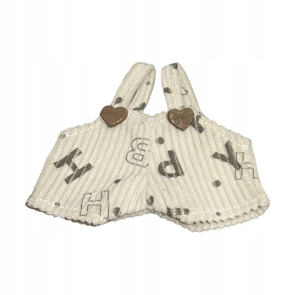 Cordhose für beige Minipuppen 10,5x9,5 cm