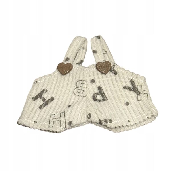 Cordhose für beige Minipuppen 10,5x9,5 cm