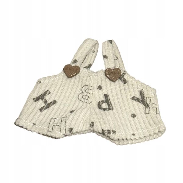 Cordhose für beige Minipuppen 10,5x9,5 cm