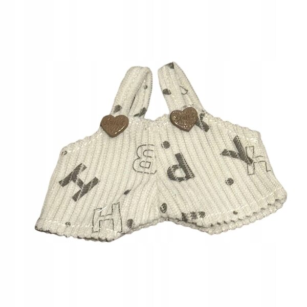 Cordhose für beige Minipuppen 10,5x9,5 cm