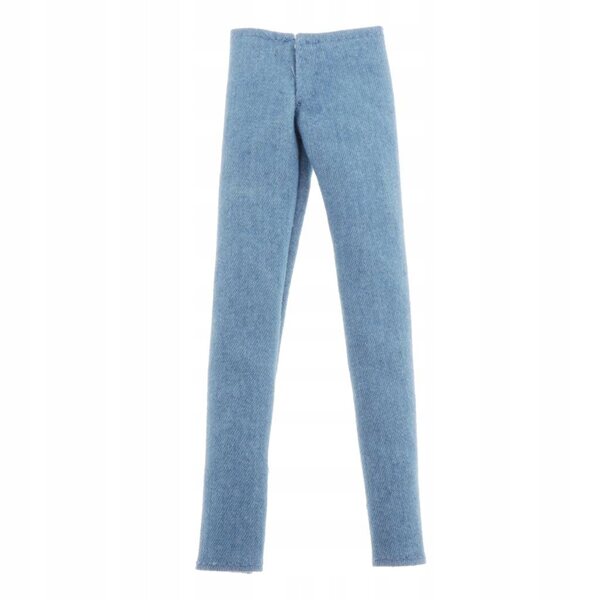 Hosen für BJD 1/6 Puppen Leggings aus hellblauem Stoff, Modeaccessoires