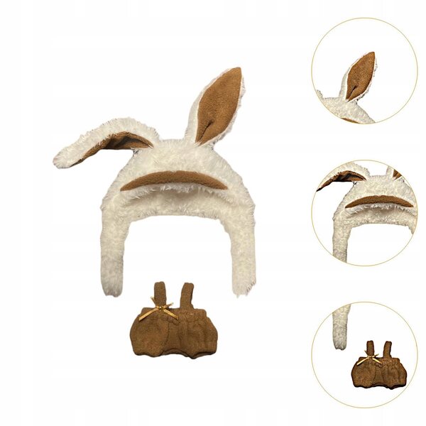 Kleidungsset für 15–17 cm große Puppen aus weichem Polyester für Mädchen