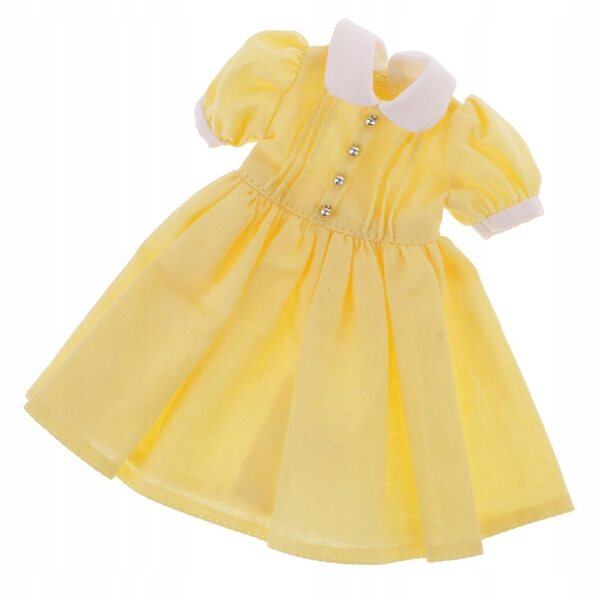1/6 gelbes Kleid für Blythe und andere 12,5 cm Puppen, Modeaccessoire
