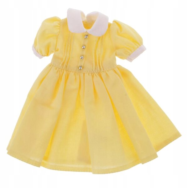 1/6 gelbes Kleid für Blythe und andere 12,5 cm Puppen, Modeaccessoire