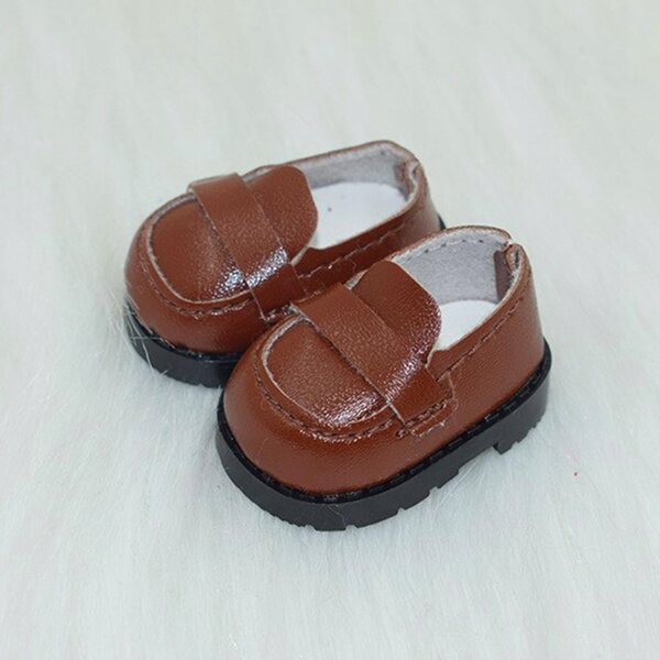 Scarpe in pelle PU per bambole 17 cm, accessori moda e gioco per bambini