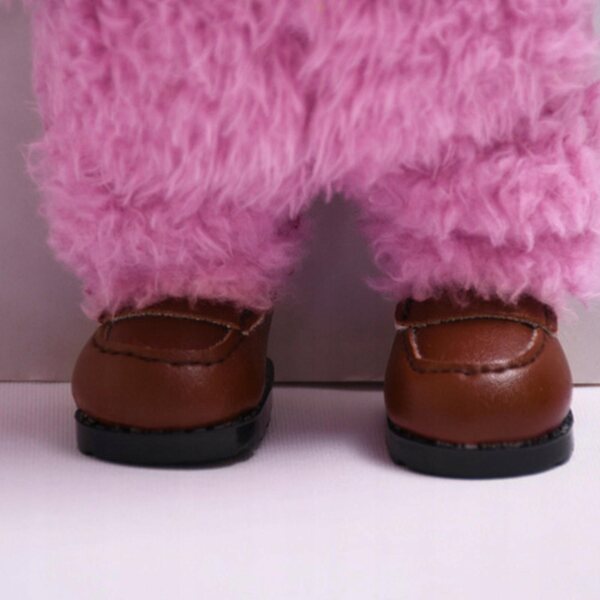 Scarpe in pelle PU per bambole 17 cm, accessori moda e gioco per bambini