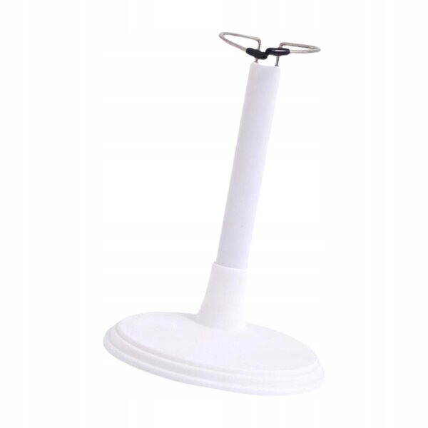 Supporto regolabile per bambole da collezione 1/6 bianco fino a 30 cm di altezza