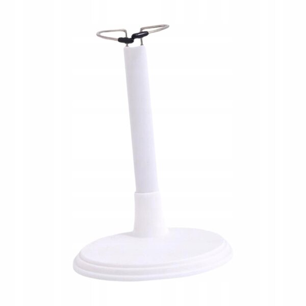 Supporto regolabile per bambole da collezione 1/6 bianco fino a 30 cm di altezza