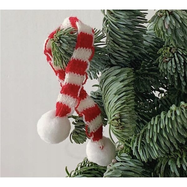 Set 20 Mini Cappelli e Sciarpe Natalizie per Bottiglie e Decorazioni Festive