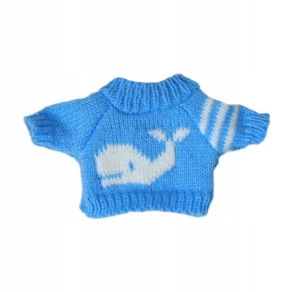Abito blu per bambole 20 cm in tessuto morbido e resistente