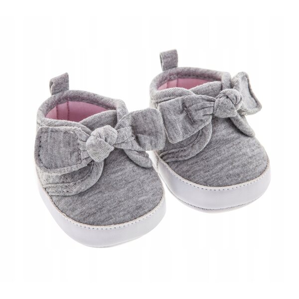 Trampoli grigie con fiocco per bambole Antonio Juan 40-52 cm - Scarpe artigianali