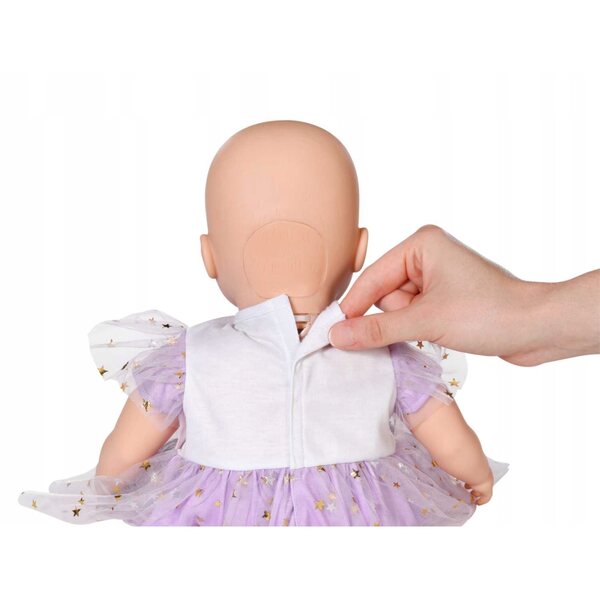 Baby Annabell Lila Kleid mit Sternen und Tutu für 43 cm Puppen