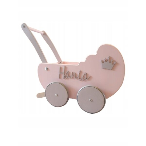 Holzkinderwagen für Tomas-Puppen – umweltfreundlich, verstellbar, hochwertig