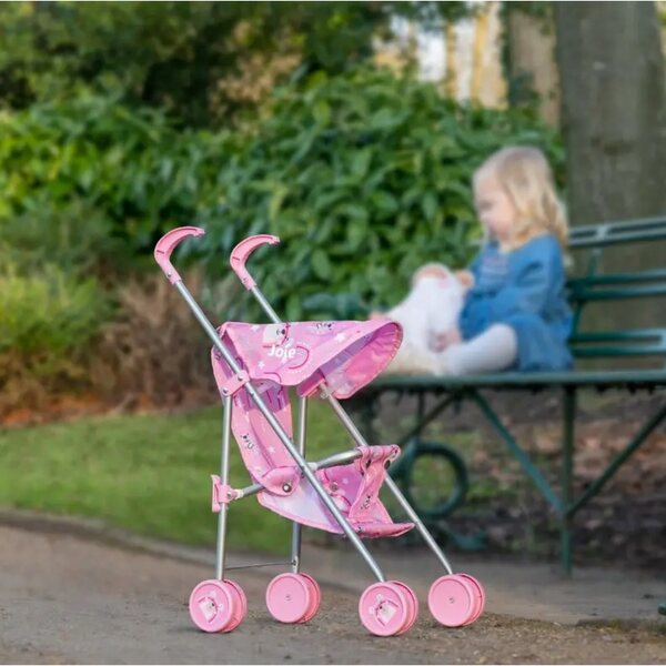 HTI Joie Puppenwagen mit Verdeck, stabil und leicht für Kinder ab 3 Jahren
