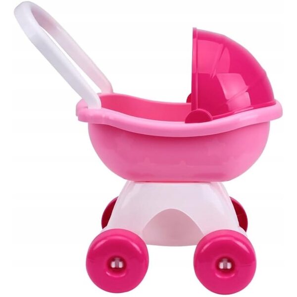 Fancy 8256 Rosa Puppenwagen für Kinder ab 3 Jahren, sicher und langlebig
