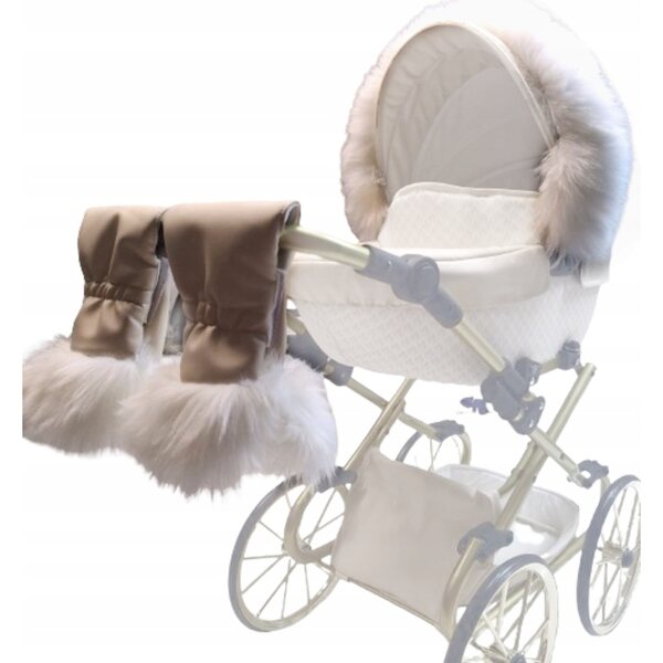 Futerko und Schutzhandschuhe für Jackmar Puppenwagen – hochwertiges Universalzubehör