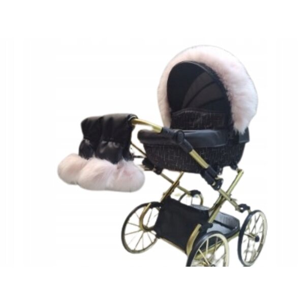 Futerko und Schutzhandschuhe für Jackmar Puppenwagen – hochwertiges Universalzubehör