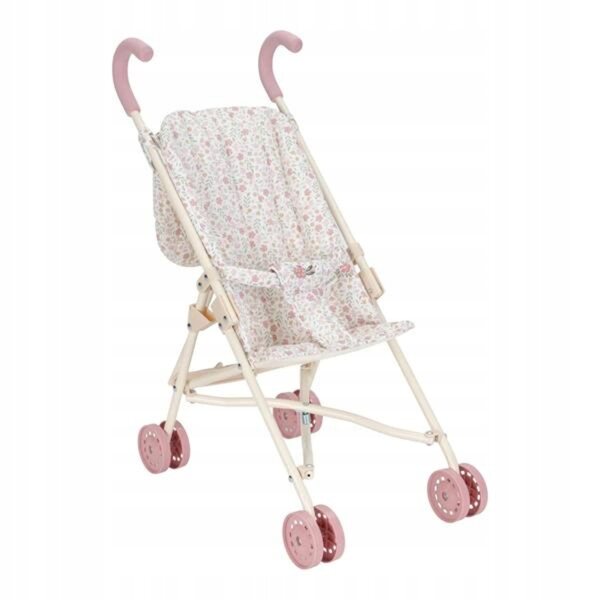 Little Dutch Zusammenklappbarer Puppenwagen Beige LD4585