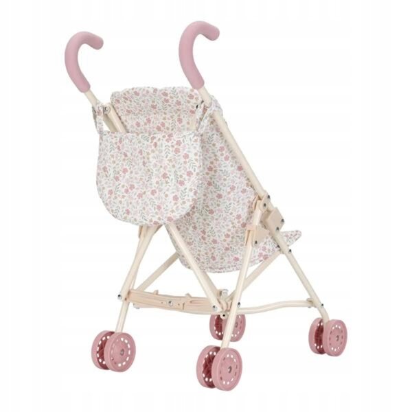 Little Dutch Zusammenklappbarer Puppenwagen Beige LD4585