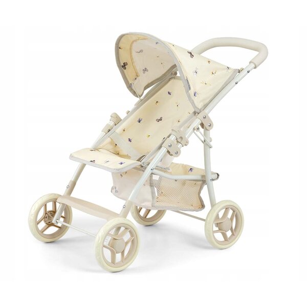 Milly Mally Natalie Puppenwagen: ein faltbarer, leichter Kinderwagen mit Verdeck