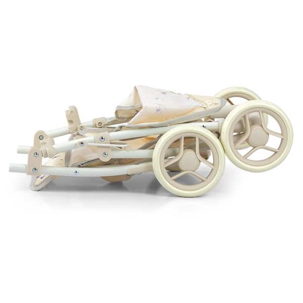 Milly Mally Natalie Puppenwagen: ein faltbarer, leichter Kinderwagen mit Verdeck