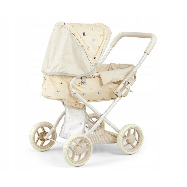 Deep Milly Mally Alice Puppenwagen mit Zubehör und waschbarem Stoff