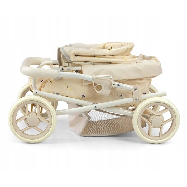 Deep Milly Mally Alice Puppenwagen mit Zubehör und waschbarem Stoff
