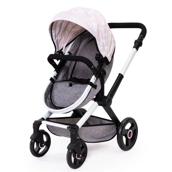 Bayer Design Xeo 2 in 1 verstellbarer Puppenwagen Beige für Kinder