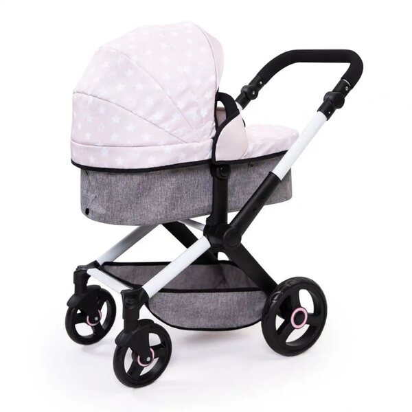 Bayer Design Xeo 2 in 1 verstellbarer Puppenwagen Beige für Kinder