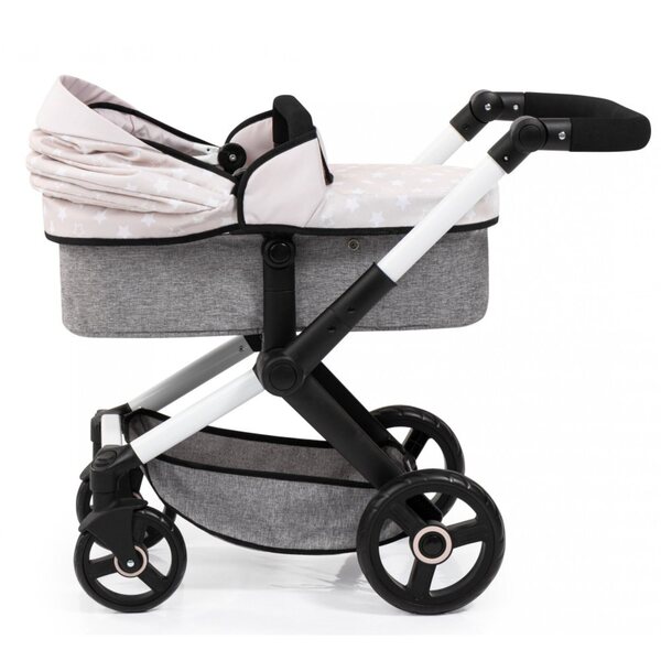 Bayer Design Xeo 2 in 1 verstellbarer Puppenwagen Beige für Kinder