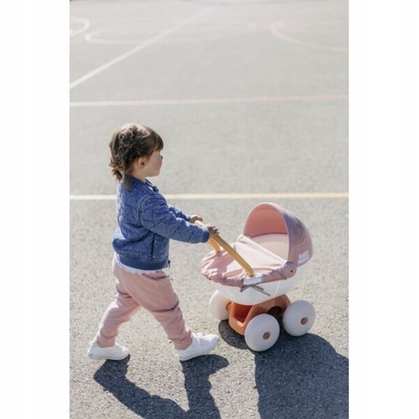 Tiefer Kinderwagen für Smoby Baby Nurse Puppen, stabil und waschbar