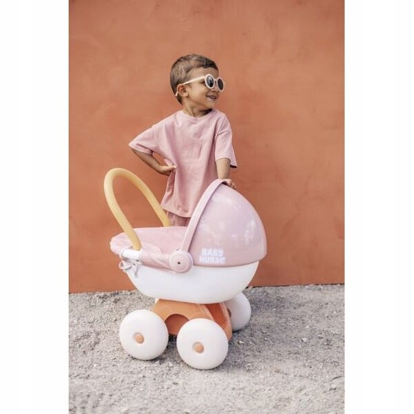Tiefer Kinderwagen für Smoby Baby Nurse Puppen, stabil und waschbar