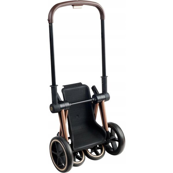 Corolle 3 in 1 Puppenwagen schwarz – Kinderwagen, Gondel, Kinderbett