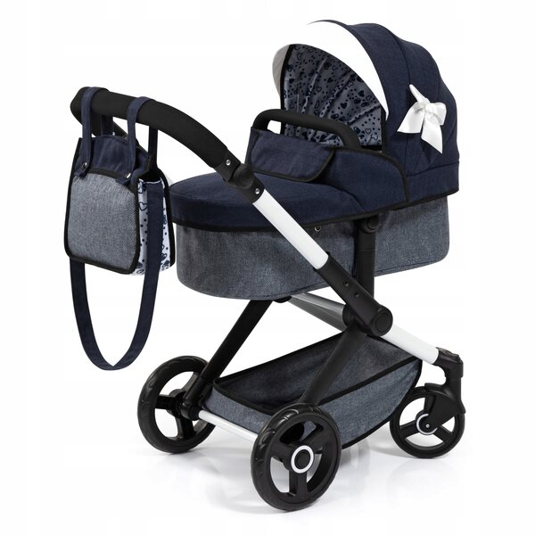 Bayer Design Puppenwagen XEO 2 in 1 mit stabilem Gestell und elegantem Design