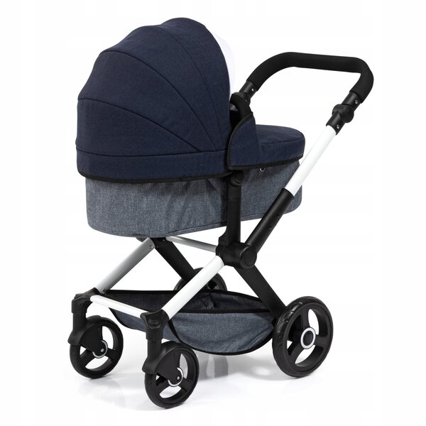 Bayer Design Puppenwagen XEO 2 in 1 mit stabilem Gestell und elegantem Design